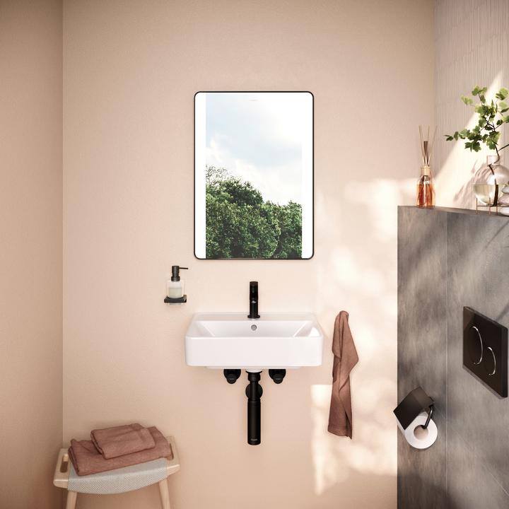 Immagine prodotto hansgrohe Xarita Lite Q specchio, illuminazione LED verticale, 500x30x700mm, sensore IR