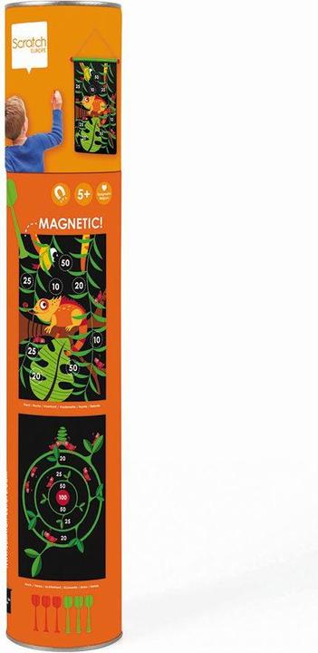 Immagine prodotto Scratch Dart Game Jungle, grande (Inglese, Spagnolo, Italiano, Tedesco, Francese, Olandese)
