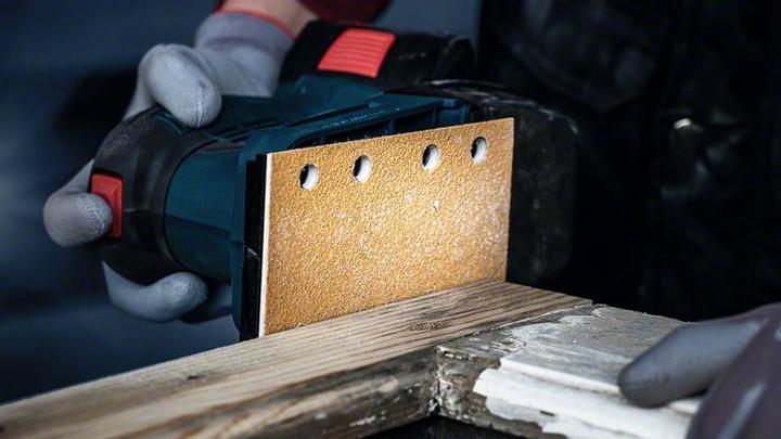 Actual product image Bosch Professional Zubehör Expert C470 Sandpaper with 8 holes for orbital sander, 93 x 230 mm, G 120, 10 pcs. (120)