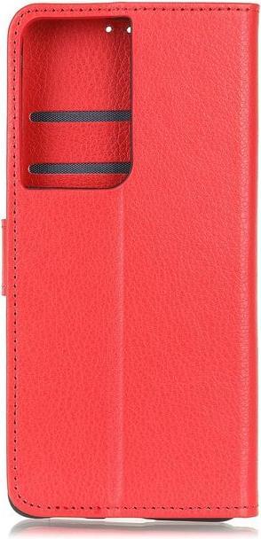 Produktbild MU Classic Litchi Leder Bookcover Series (Samsung Galaxy S21 Ultra)