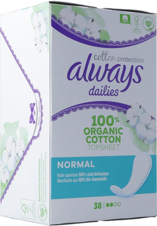 Produktbild Always Dailies Cotton Protection (38 x, Slipeinlagen)