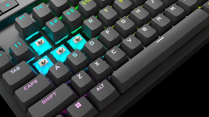 Actual product image Corsair K70 MAX RGB (DE, Cable)