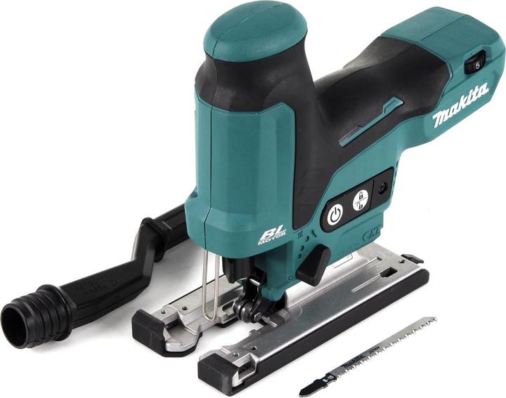 Actual product image Makita JV102DZ Cordless mitre saw 12V MAX, BL motor, without batteries and charger.