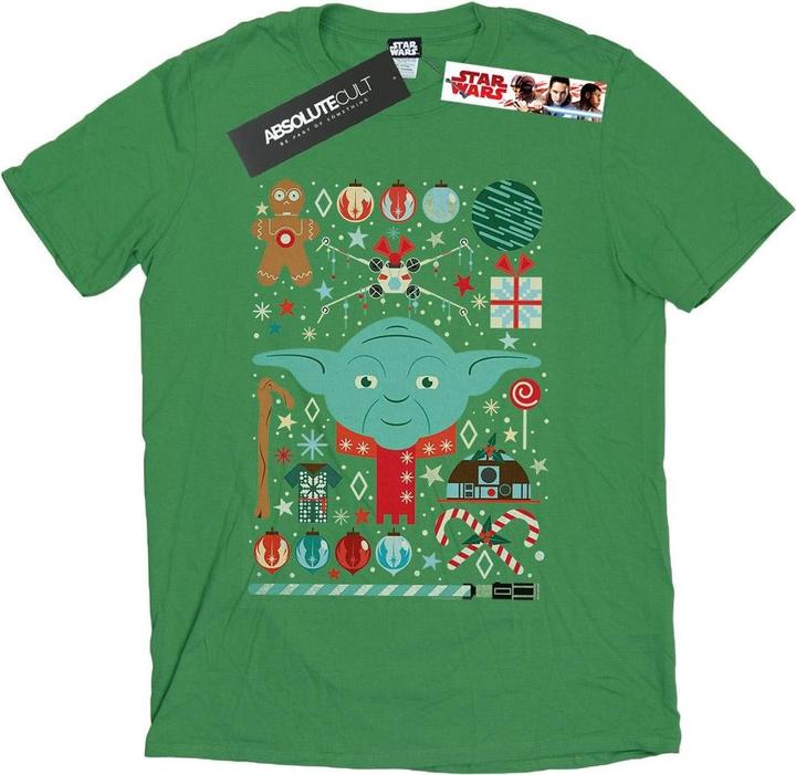 Star Wars Yoda Christmas TShirt (XXL)