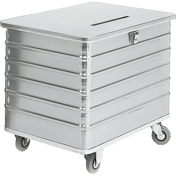 Actual product image kaiserkraft Aluminium data disposal container