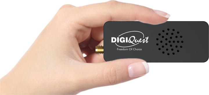 Actual product image Digiquest Digital Terrestrial Receiver Stick Dvb-t2 full (DVB-T2)