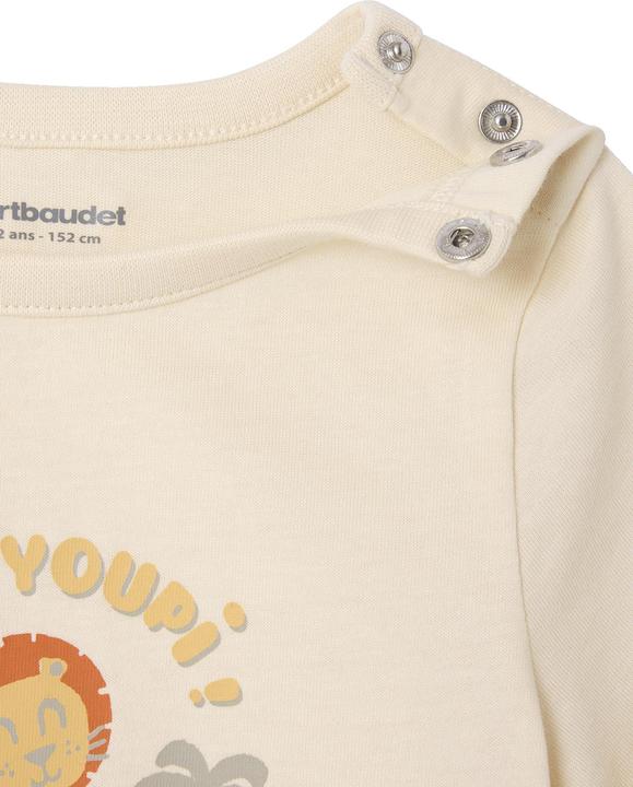 Actual product image Vertbaudet Bio-Kollektion: Baby-Set aus bedrucktem T-Shirt & Shorts (68)