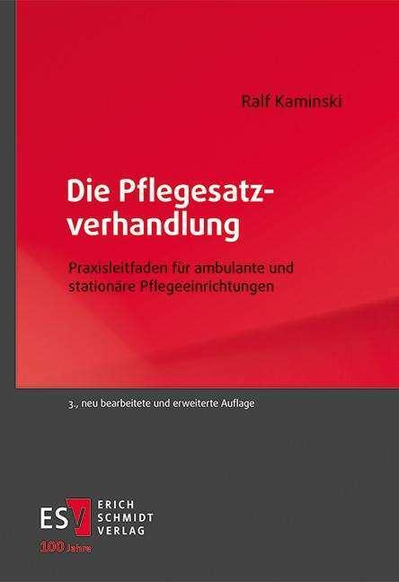 Actual product image Kaminski:Die Pflegesatzverhandlung (German, Ralf Kaminski, 2024)
