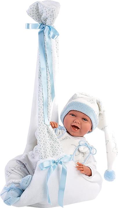 Productafbeelding Llorens Babypop met hangende wieg