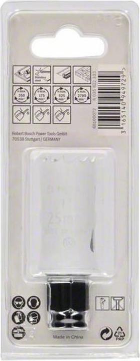 Image du produit Bosch Professional Zubehör Scie cloche Progressor for Wood and Metal, 25 mm (25 millimètres)