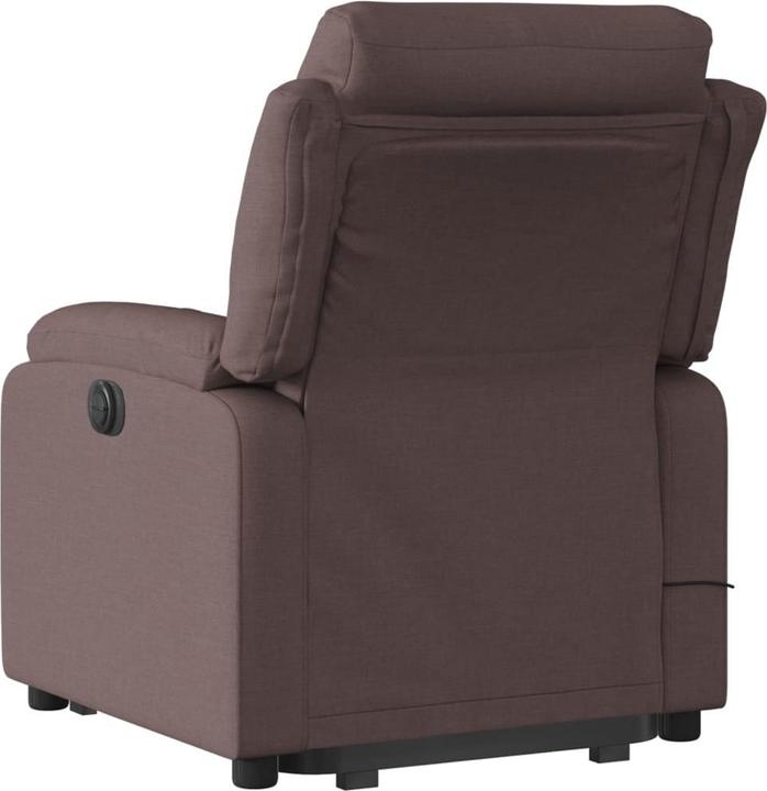 Actual product image VidaXL Massage chair with stand-up aid fabric