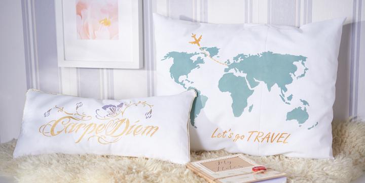 Immagine prodotto VBS Stencil "Mappa del mondo, viaggiamo", A3