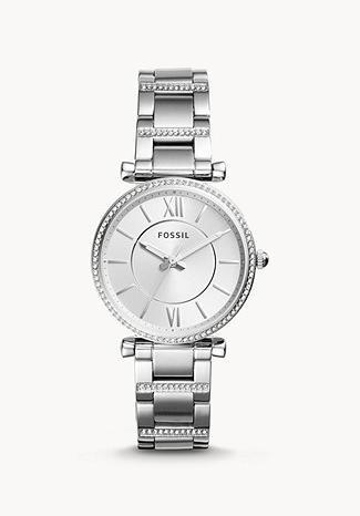 Actual product image Fossil Carlie (Analogue wristwatch, 35 mm)