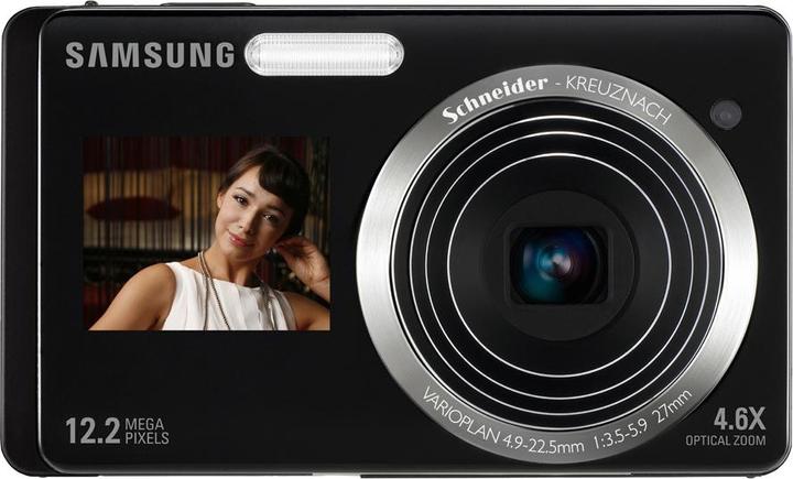 Produktbild Samsung ST550, 12MP, 4.6x WW-Zoom, Dual Display, Schwarz (1/2,3'')