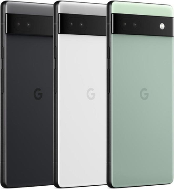 Actual product image Google Pixel 6a (128 GB, Charcoal, 6.10", SIM + eSIM, 12.20 Mpx, 5G)