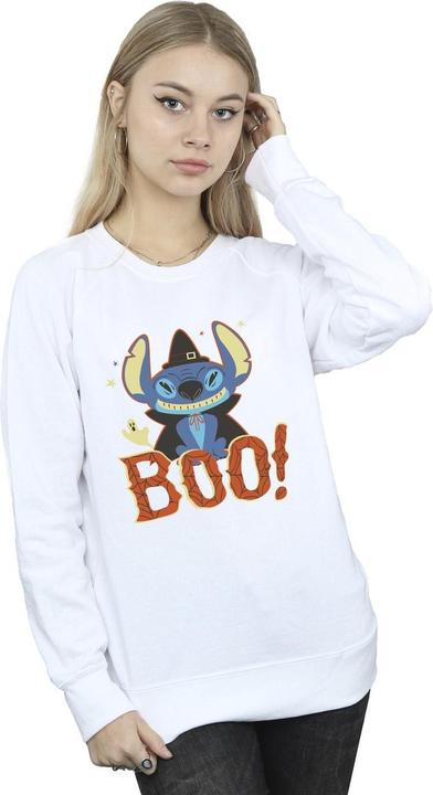 Actual product image Disney Womens/Ladies Lilo & Stitch Boo! Sweatshirt (S)