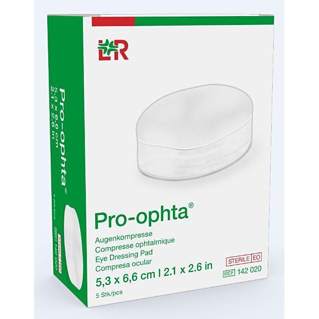 Image du produit Pro Ophta Pro-ophta Augenkompressen 5.3x6.6cm steril