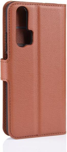 Actual product image MU Classic Litchi Leather Bookcover Series (Honor 20 Pro)