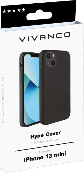 Immagine prodotto Vivanco Hype Mobile Phone Protective Case 13.7 cm (5.4") Cover Black (Apple iPhone 13 mini)