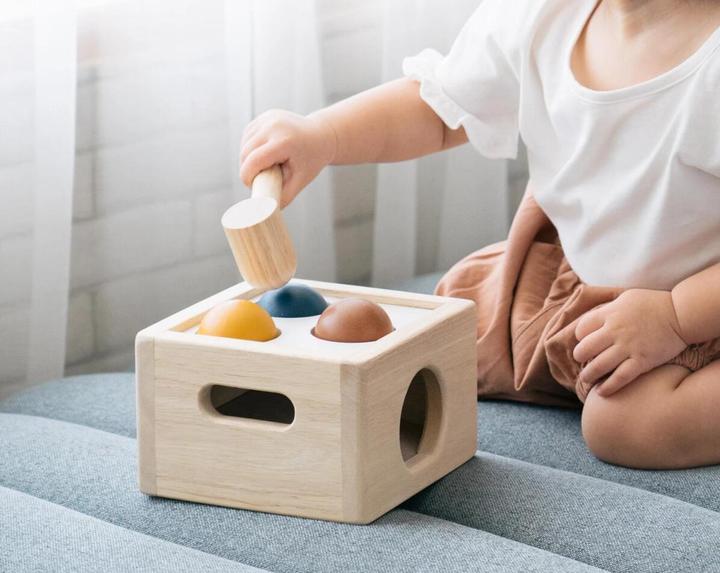 Actual product image Plantoys Hammer set with Orchard balls
