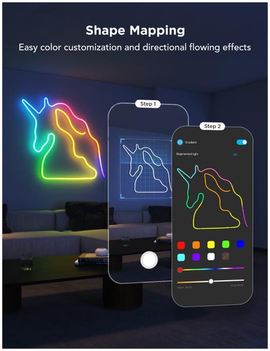 Actual product image Govee Neon (RGBIC, 300 cm, Indoor)