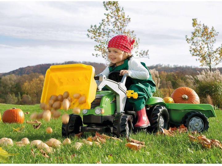 Actual product image Rolly Toys rollyKid-X tractor with loader and trailer