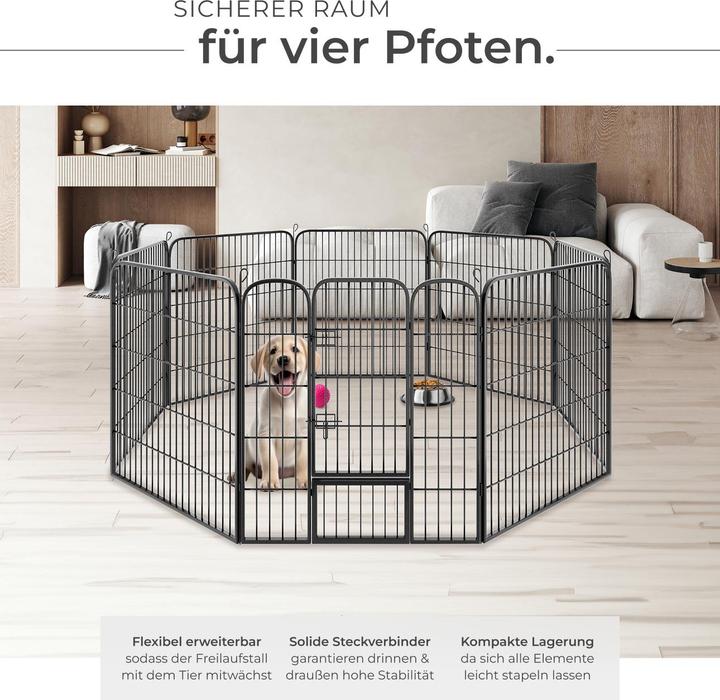 Produktbild tectake Welpenauslaufstall