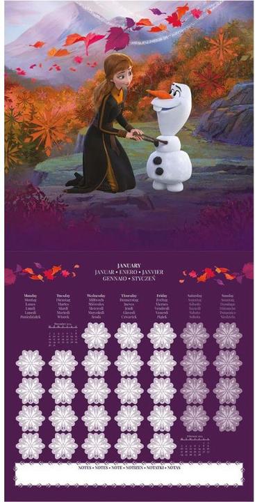 Produktbild Frozen 2025 30X30 Broschürenkalender (30 x 30 cm, Deutsch)