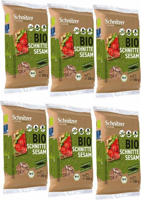 Immagine prodotto Schnitzer Fette di sesamo senza glutine (250 g)