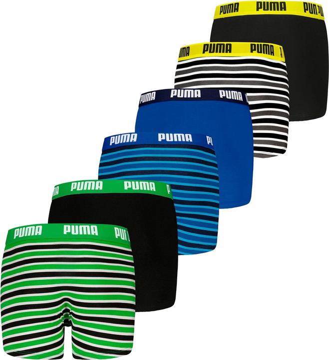 Produktbild Puma Everyday Striped Boxers ECOM 6P (170, 6er Pack)
