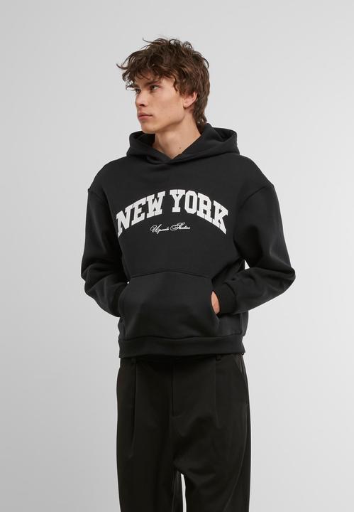 Produktbild Urban Classics Upscale New York Collage Fluffy Hoody - 195865 (M)