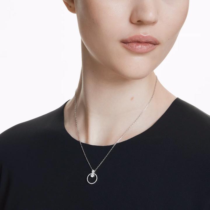 Actual product image Swarovski Constella necklace round cut white (Swarovski Metal)