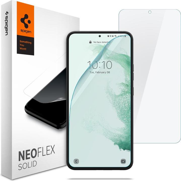 Actual product image Spigen Folia Neo Flex Samsung Galaxy S22+ Plus (2 PAK.) (1 Piece, Samsung Galaxy S21)