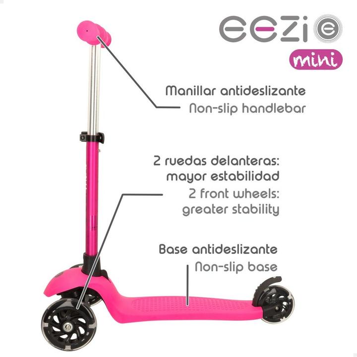 Actual product image Eezi Scooter Pink 2 pieces