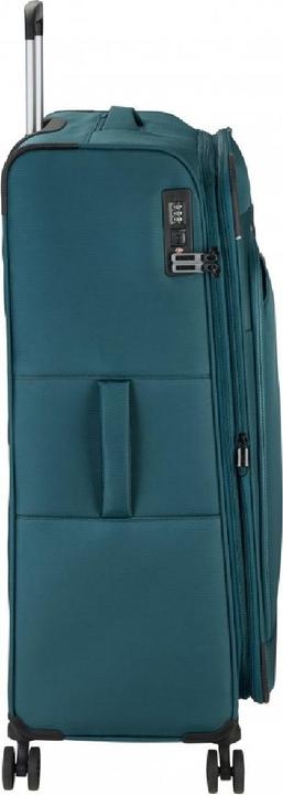 Produktbild D&N Travel Line 9504 4 Rollen Trolley L 76 cm mit Dehnfalte (102 l, L (90 - 115l))