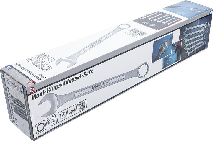 Actual product image BGS Combination tensioner set | XXL | 34 - 50 mm | 6 pcs. (50 mm, 41 mm, 34 mm, 46 mm, 38 mm, 36 mm)