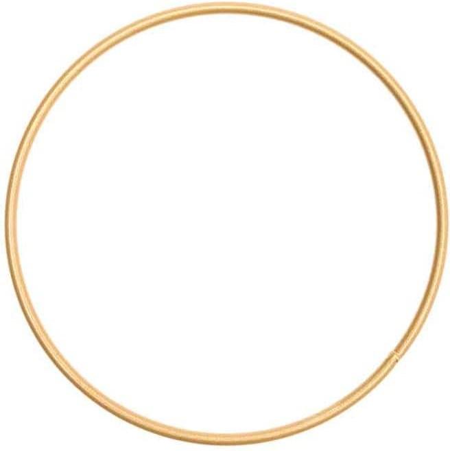 Rico Design Metallring 10 cm Gold 1 Stück