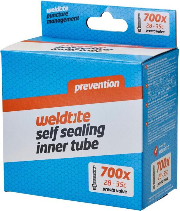 Produktbild MGA Innenrohr mit Anti -Rolling -Flüssigkeits -Weldtite -Selbstdichtungsinterrohr 700 x 28 ° C - 35C Pre (Presta (SV), 28")
