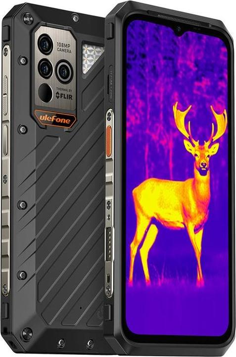 Actual product image Ulefone Power Armor 18T Ultra (512 GB, Black, 6.57", Dual SIM, 108 Mpx, 5G)