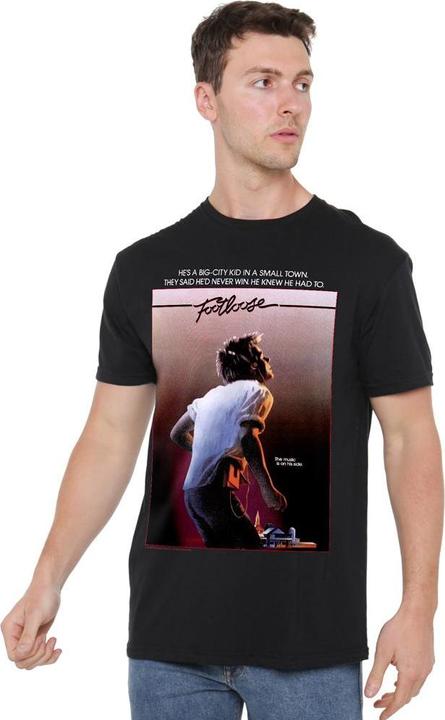 Actual product image Footloose Mens Poster T-Shirt (M)