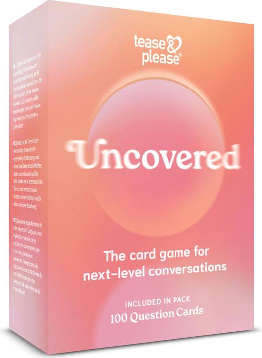 Productafbeelding tease & please Uncovered Kartenspiel (Kaartspel, Frans, Duits, Engels, Nederlands)