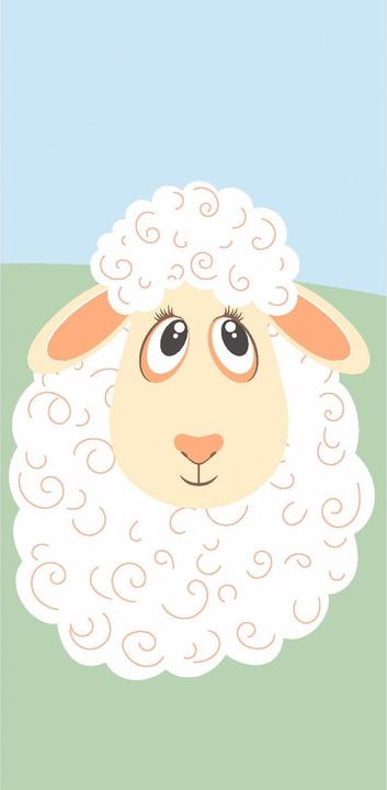 Paper + Design Taschentücher Spring Sheep 4-lagig, 10 Stück