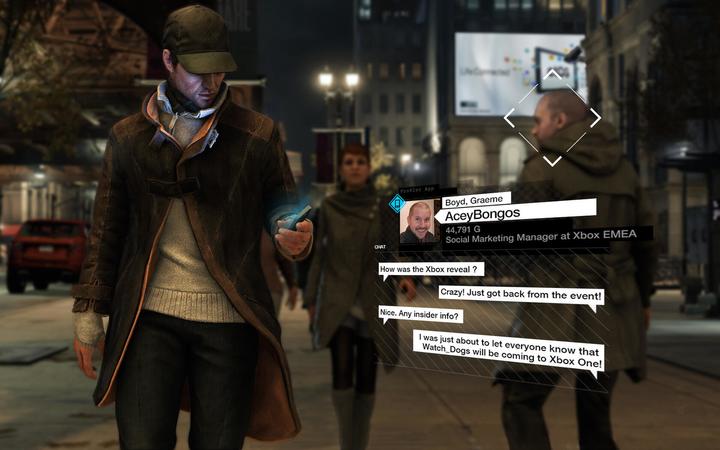 Actual product image Ubisoft Watch Dogs Standard English, Simplified Chinese, Korean, Danish, Spanish, German (Xbox One S, DE)