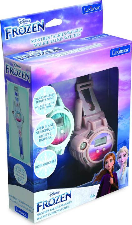 Image du produit Lexibook Disney Frozen - Montre Walikie Talkie 2-en-1 (200 m) (DMWTW1FZ)