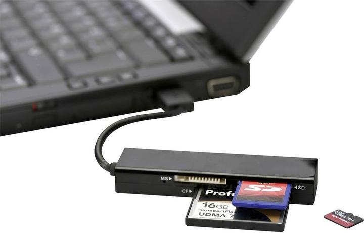 Produktbild ednet USB 2.0 card reader (USB 2.0)