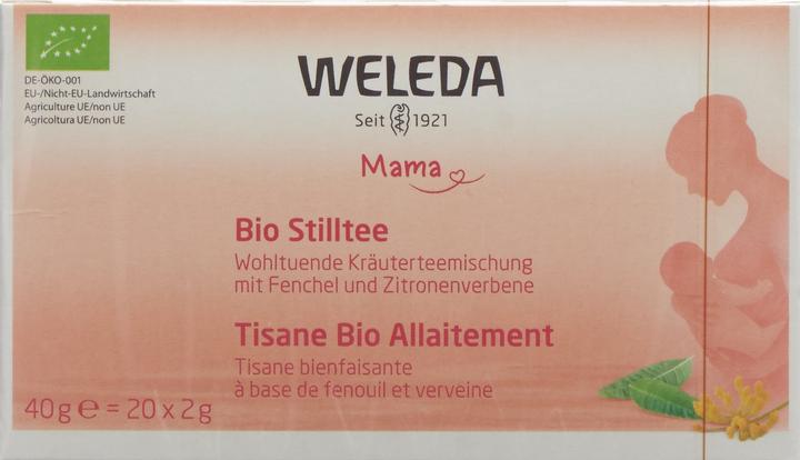 Valori nutrizionali e ingredienti Weleda Tè biologico per l'allattamento (40 g)