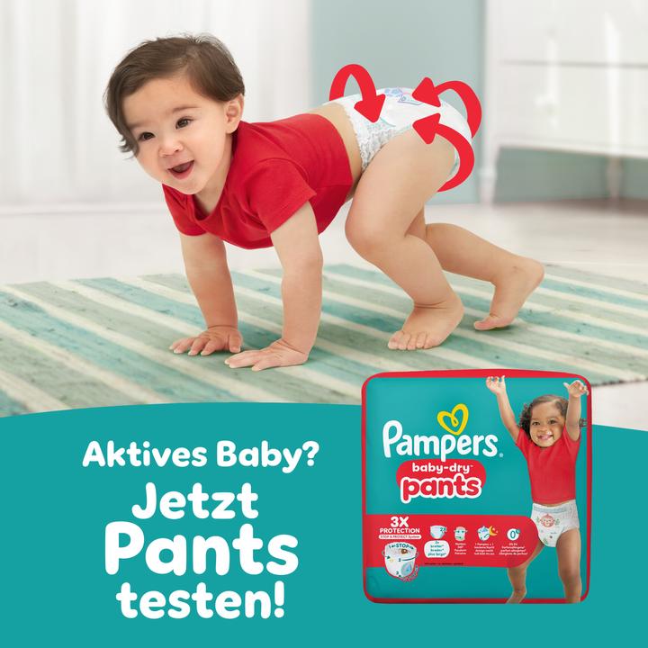 Immagine prodotto Pampers Baby-Dry (Dimensione 6, Pacco mensile, 148 Pezzo/i)