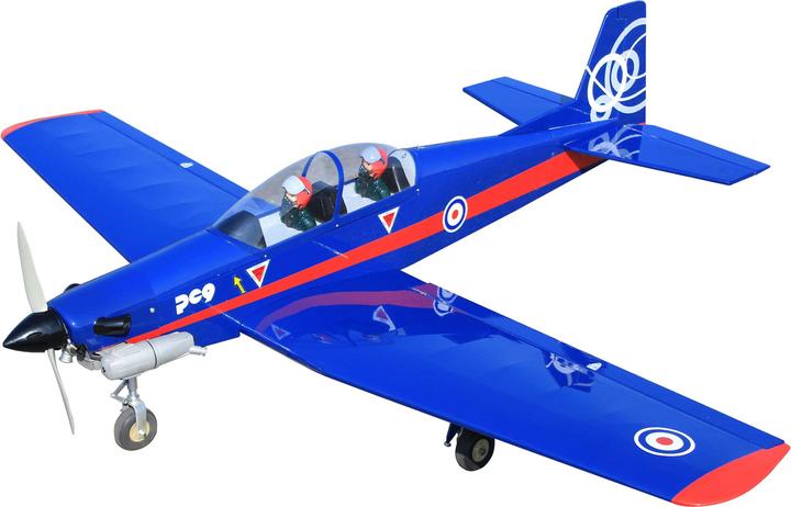 Productafbeelding Seagull Models ( SG-Models ) Pilatus PC-9 "UK-Airforce" 10cc blau/rot (Aerobatics)