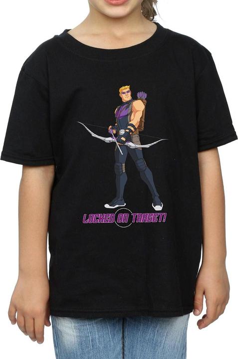 Immagine prodotto Hawkeye Locked On Target Maglietta Ragazze (128)