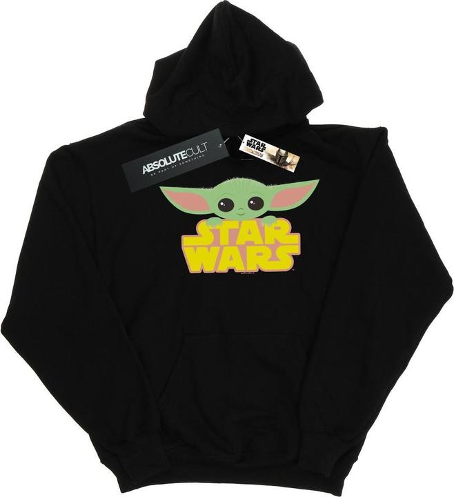 Star Wars The Mandalorian The Child And Logo Kapuzenpullover (XXL)